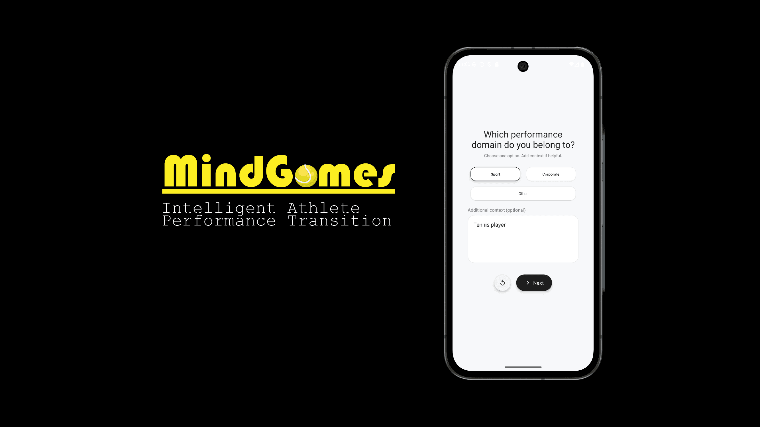 MindGames: Athletic Performance Transition App